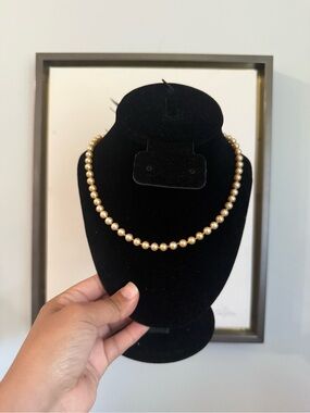 1980’s MONET faux pearl necklace